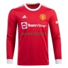 Maillot à Manches Longues Manchester United Domicile 2021-22 Pour Homme